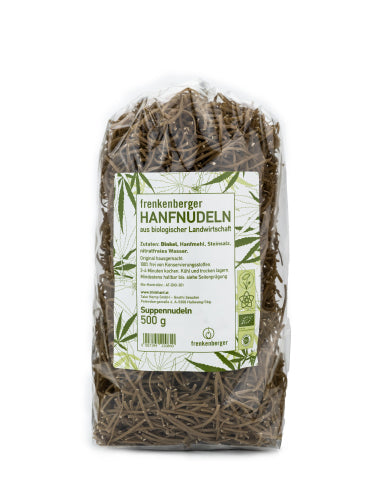 Hanf-Suppennudeln